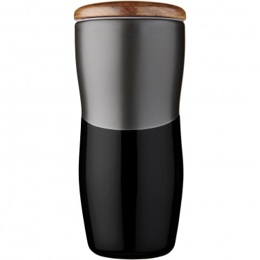 Logo trade promotional giveaway photo of: Reno 370 ml double-walled ceramic tumbler