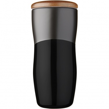 Logotrade promotional merchandise picture of: Double-walled ceramic tumbler Reno 370 ml