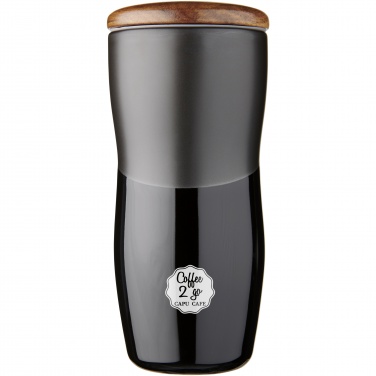 Logotrade promotional giveaway picture of: Reno 370 ml double-walled ceramic tumbler