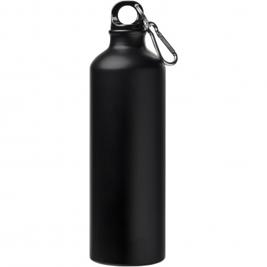 Logo trade promotional merchandise picture of: Oregon 770 ml matte water bottle with carabiner