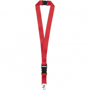 Logotrade promotional gift image of: Yogi lanyard detachable buckle break-away closure