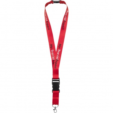 Logotrade promotional merchandise image of: Yogi lanyard detachable buckle break-away closure