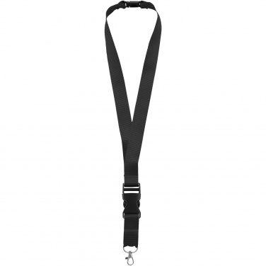 Logotrade promotional merchandise image of: Yogi lanyard detachable buckle break-away closure