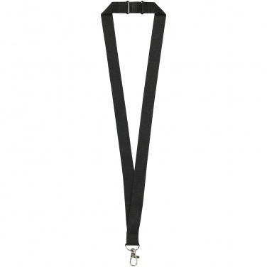 Logo trade promotional merchandise photo of: Lago lanyard with break-away closure