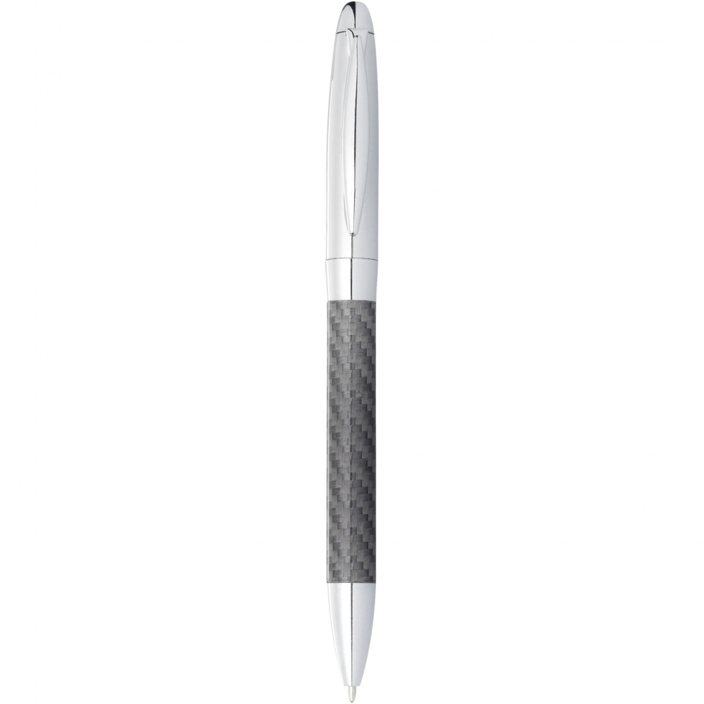 Logo trade promotional gift photo of: Winona ballpoint pen with carbon fibre details