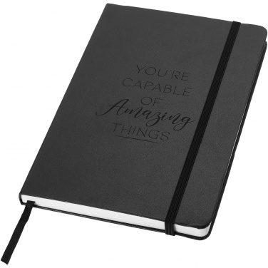 Logo trade corporate gifts image of: Classic A5 hard cover notebook