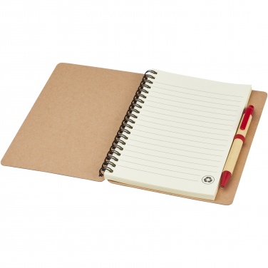 Logo trade promotional product photo of: Priestly recycled notebook with pen