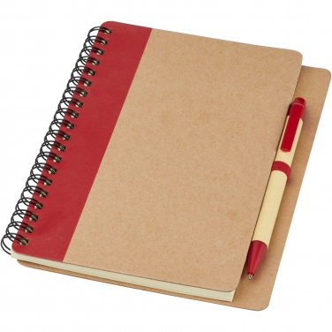 Logotrade promotional giveaways photo of: Priestly recycled notebook with pen