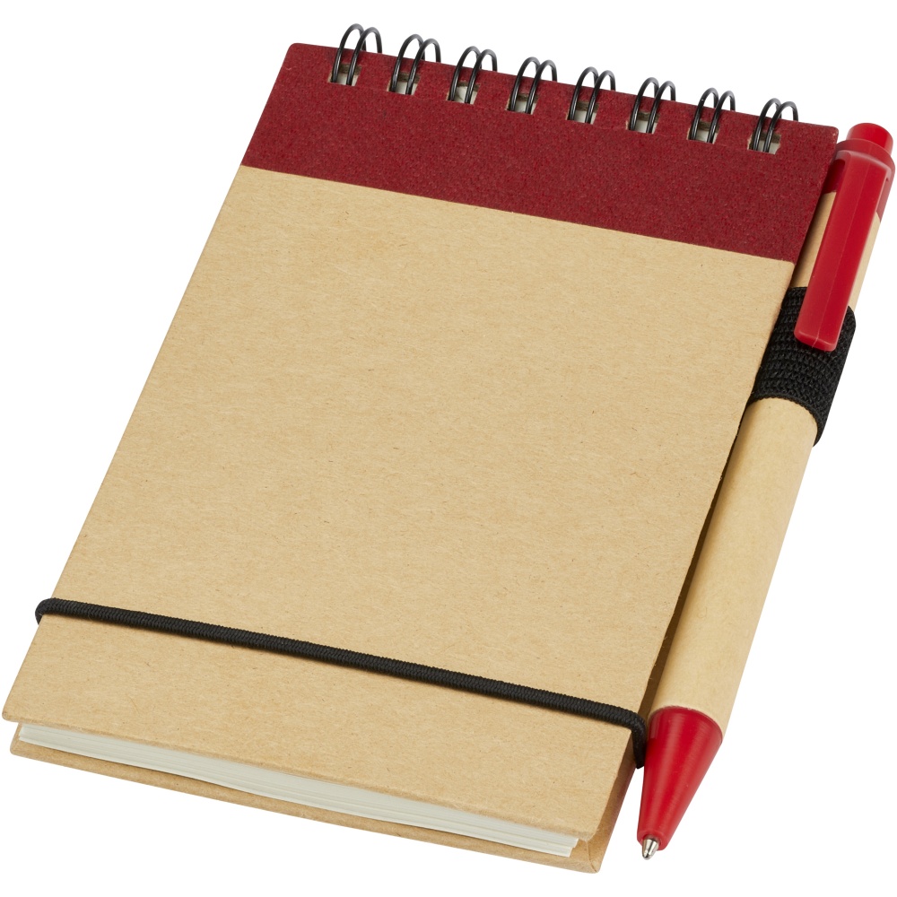 Logotrade promotional item image of: Zuse A7 recycled jotter notepad with pen