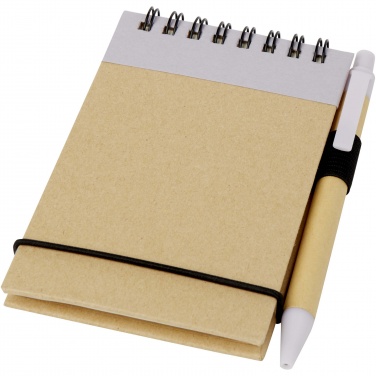 Logotrade promotional items photo of: Zuse A7 recycled jotter notepad with pen