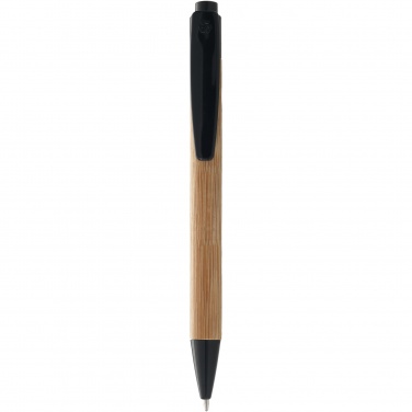 Logo trade promotional products image of: Borneo bamboo ballpoint pen