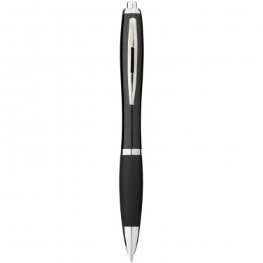 Logotrade promotional products photo of: Nash ballpoint pen with coloured barrel and grip