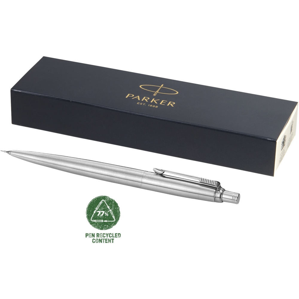 Logo trade business gifts image of: Parker Jotter mechanical pencil with built-in eraser