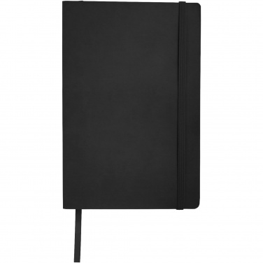 Logo trade promotional giveaways image of: Classic A5 soft cover notebook