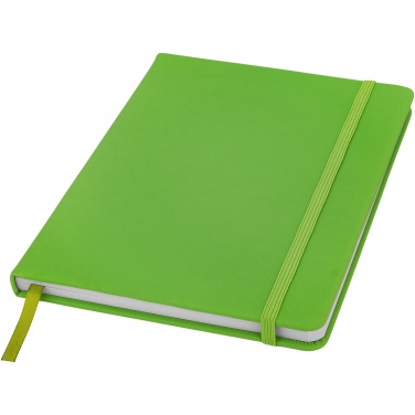 Logo trade promotional giveaways image of: Spectrum A5 hard cover notebook