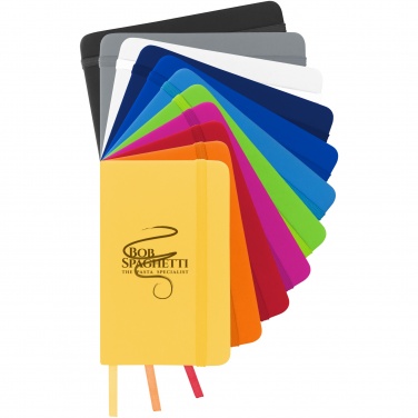 Logo trade promotional products picture of: Spectrum A6 hard cover notebook