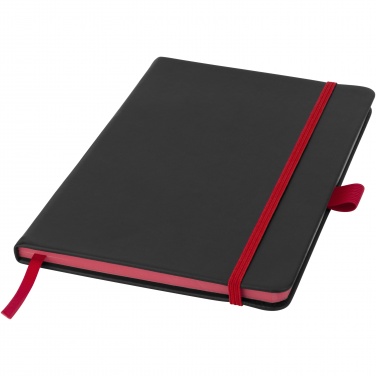 Logo trade promotional gift photo of: Colour-edge A5 hard cover notebook