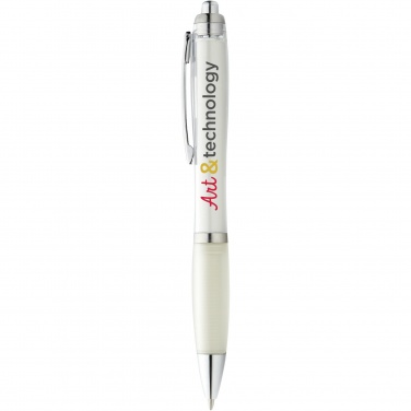 Logotrade advertising product image of: Nash ballpoint pen coloured barrel and grip