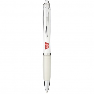 Logotrade promotional item picture of: Nash ballpoint pen coloured barrel and grip