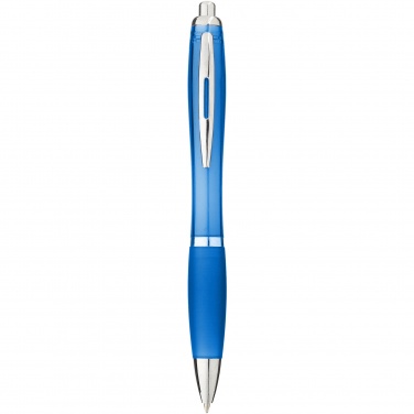 Logo trade advertising product photo of: Nash ballpoint pen coloured barrel and grip