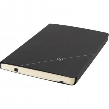 Logo trade promotional merchandise photo of: Revello A5 soft cover notebook