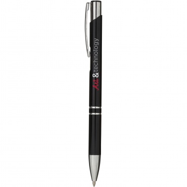 Logotrade promotional products photo of: Moneta aluminium click ballpoint pen