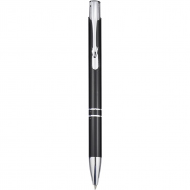 Logo trade promotional giveaway photo of: Moneta aluminium click ballpoint pen