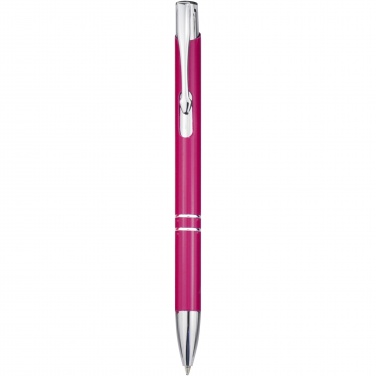 Logotrade promotional item image of: Moneta aluminium click ballpoint pen