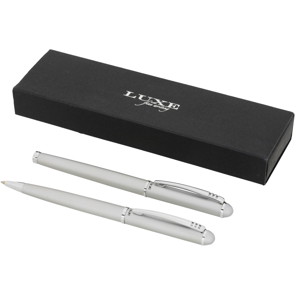 Logotrade promotional item image of: Andante duo pen gift set