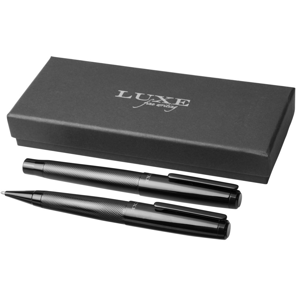 Logotrade promotional item picture of: Gloss duo pen gift set