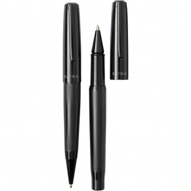 Logo trade promotional giveaways picture of: Gloss duo pen gift set