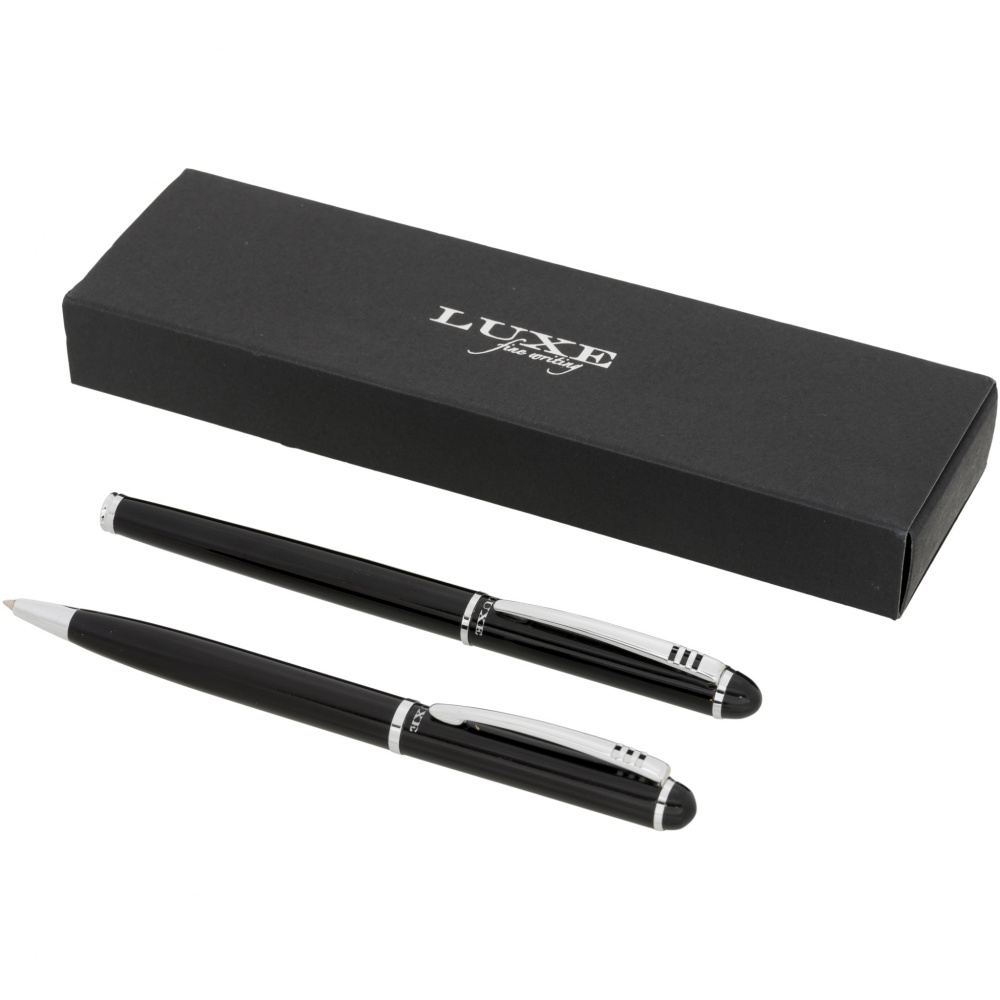 Logo trade promotional items image of: Andante duo pen gift set