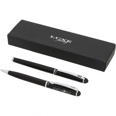 Logo trade promotional gift photo of: Andante duo pen gift set