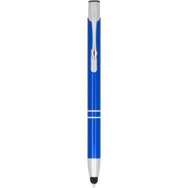 Logotrade promotional products photo of: Moneta anodized aluminium click stylus ballpoint pen