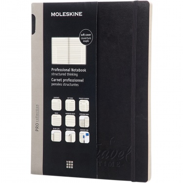 Logo trade promotional products picture of: Moleskine Pro notebook XL soft cover