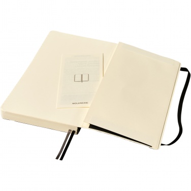 Logo trade promotional items image of: Moleskine Classic Expanded L soft cover notebook - ruled