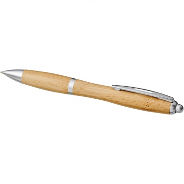 Logotrade promotional gift image of: Nash bamboo ballpoint pen