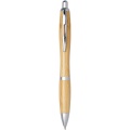 Nash bamboo ballpoint pen, Natural / Silver