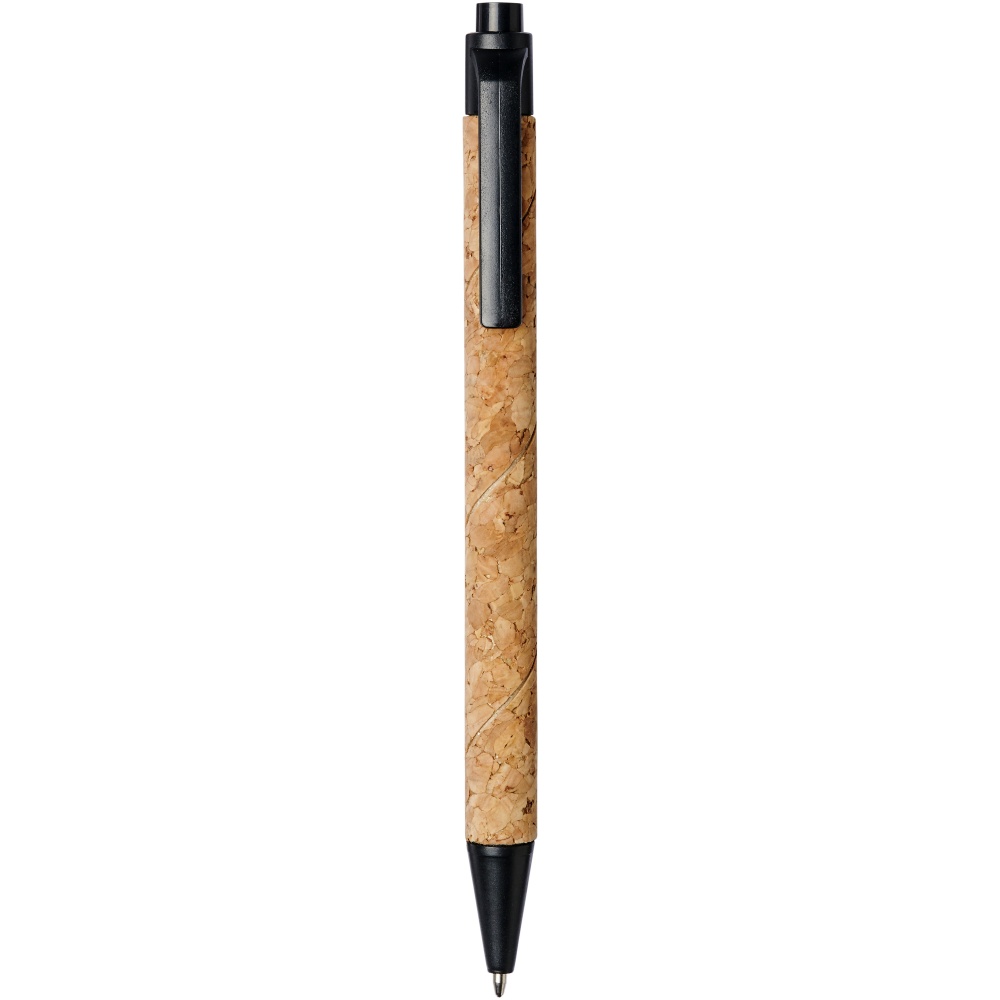 Logotrade promotional giveaway image of: Midar cork and wheat straw ballpoint pen