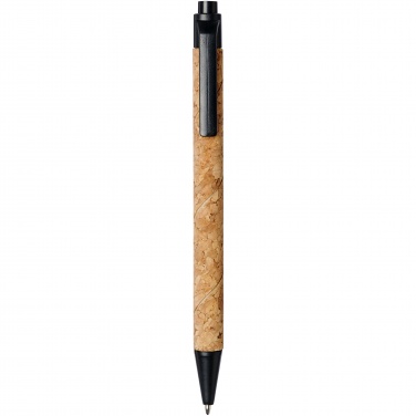 Logotrade promotional item picture of: Midar cork and wheat straw ballpoint pen