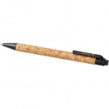 Logotrade promotional gift picture of: Midar cork and wheat straw ballpoint pen