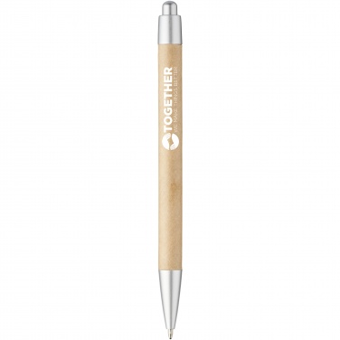 Logo trade business gift photo of: Tiflet recycled paper ballpoint pen