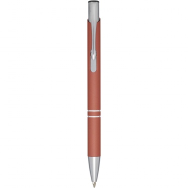 Logo trade advertising product photo of: Moneta soft touch ballpoint pen