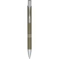 Moneta soft touch ballpoint pen, Forest green