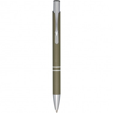 Logo trade advertising product photo of: Moneta soft touch ballpoint pen