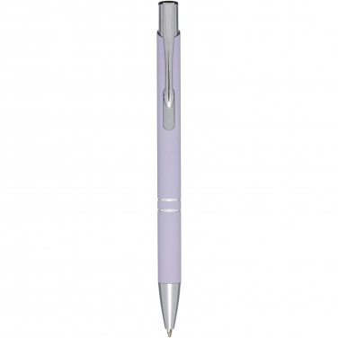 Logo trade promotional gift photo of: Moneta soft touch ballpoint pen