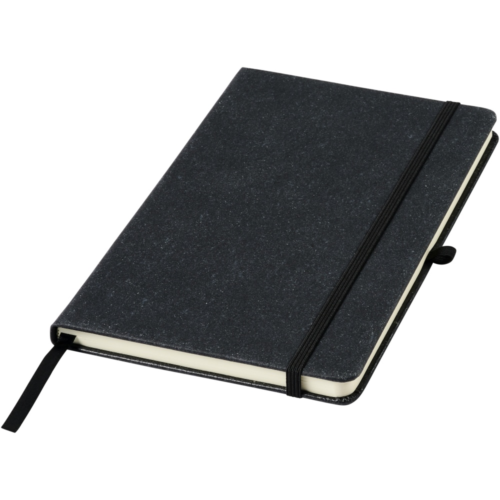 Logo trade promotional gifts picture of: Atlana leather pieces notebook