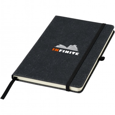 Logotrade advertising products photo of: Atlana leather pieces notebook