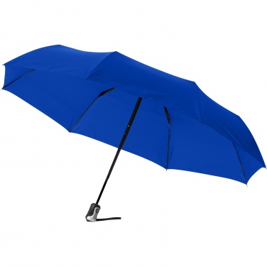 Logo trade corporate gifts image of: Alex 21.5" foldable auto open/close umbrella