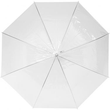 Logo trade business gifts image of: Kate 23" transparent auto open umbrella